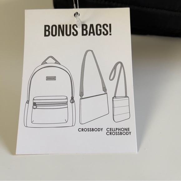 MADDEN GIRL BACKPACK SET IN BLACK - NWT! - Picture 7 of 8